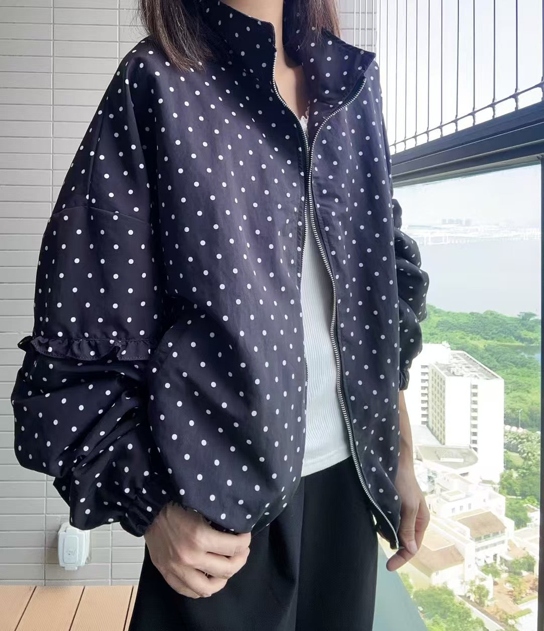 波點外套